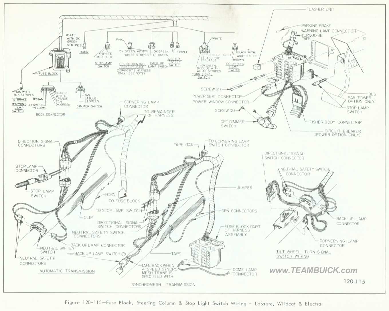 1966 Buick Wiring Diagrams
