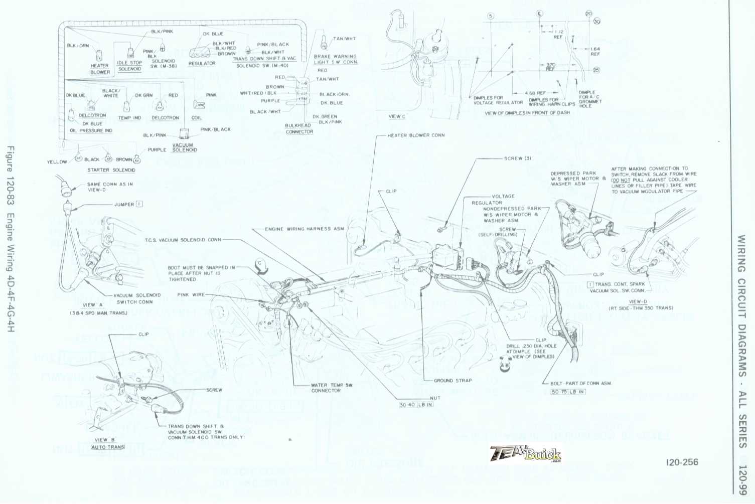 1966 Buick Wildcat And Electra Wiring Diagram