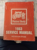 1983 Fisher Body manual