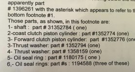 1963 DualPath Transmission Parts!