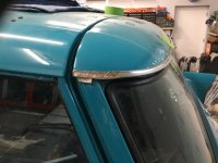 1957 Buick Caballero clam shell top trim