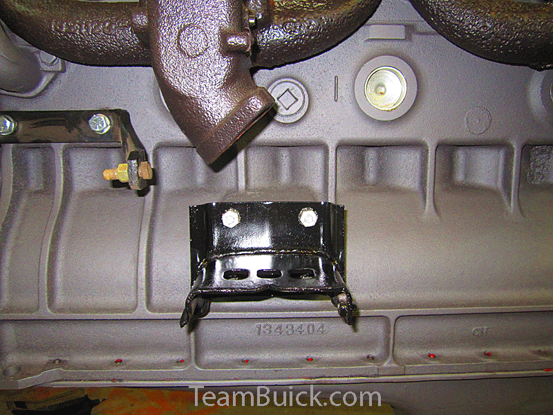 Buick 2x2 engine mount installed