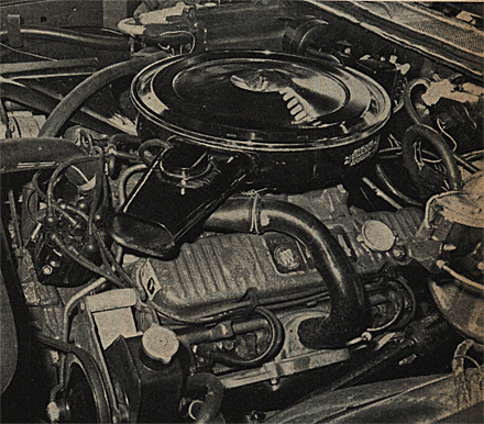 Buick GS 400 Engine Compartment
