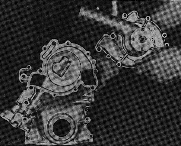 Buick 215 aluminum water pump