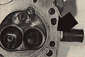 Modified Buick V6 head