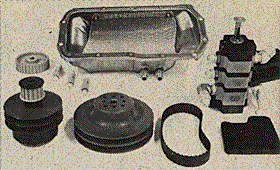 V6 dry sump, Weaver pump