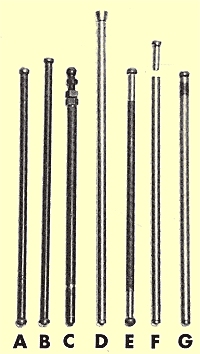 215/300 pushrods