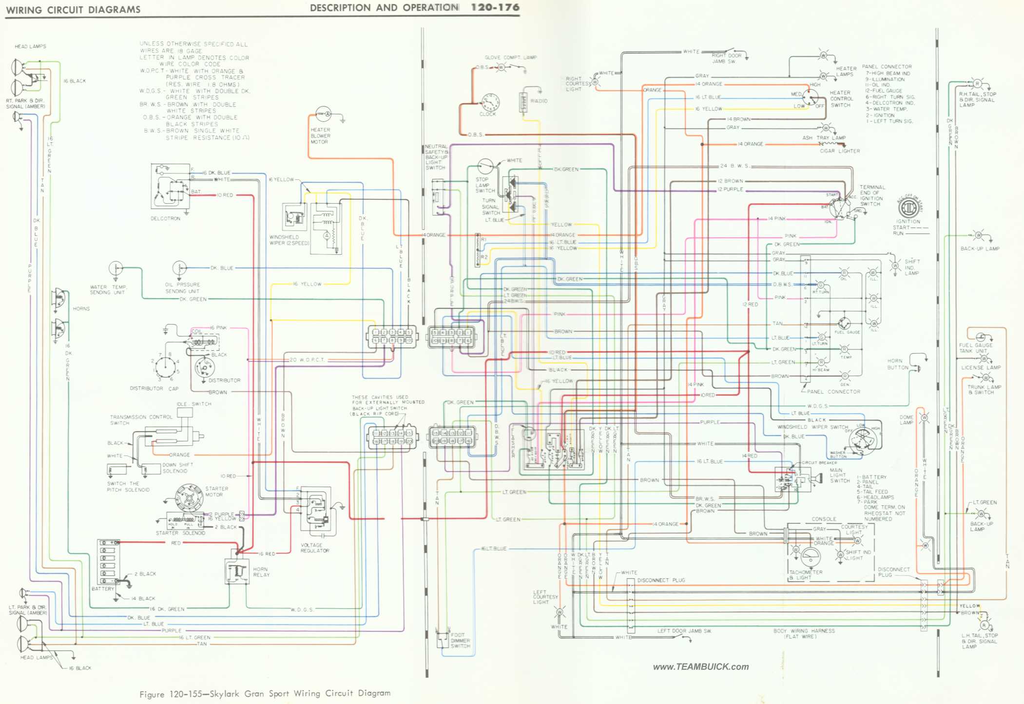 ***1966 Buick Skylark GS wiring diagram*** 64 buick skylark wiring diagram 