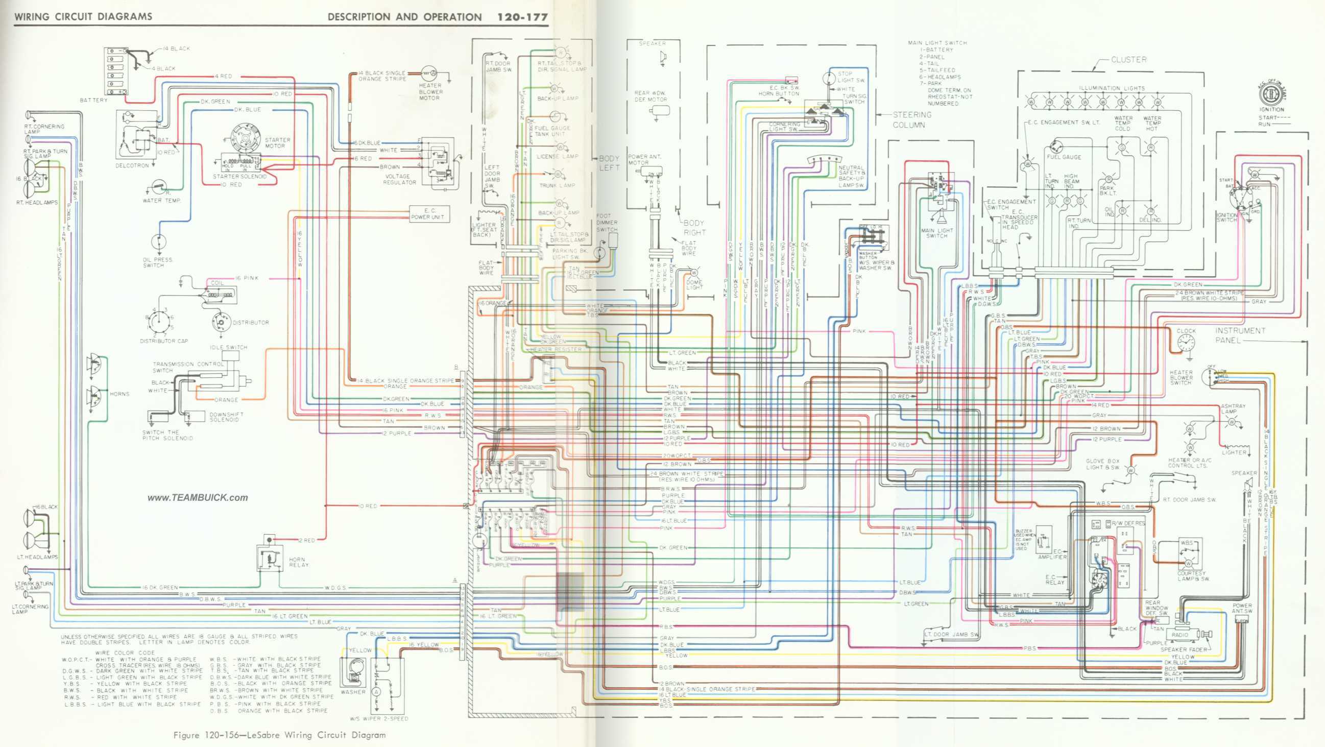 ***1966 Buick LeSabre wiring diagram***