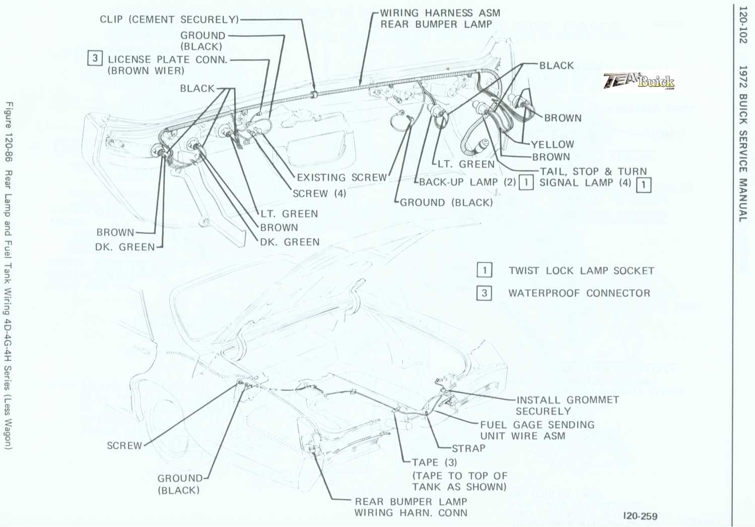 ***1966 Buick Wildcat and Electra wiring diagram*** wiring diagram buick wildcat 